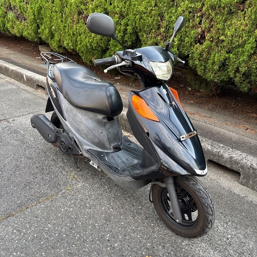 アドレスv125 k5 自賠責　令和8年3月まで　付属部品あり　通勤　通学