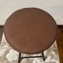 新古品ニトリ　折りたたみチェアの画像