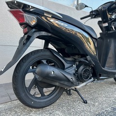 【通勤通学に最適•小回り抜群】ホンダ ディオ110 JF58 ブラック【配送•当日納車可能】 の画像