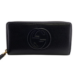 グッチ GUCCI 長財布 ソーホー ラウンドファスナー 598187 ブラックの画像