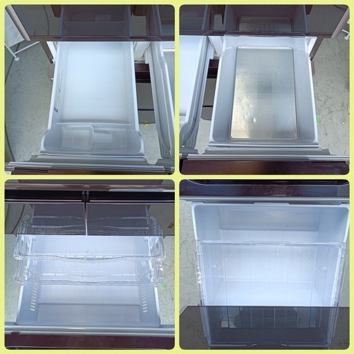 八5913【HITACHI】2014年製 ノンフロン冷凍冷蔵庫470L R-S4700DL (XT