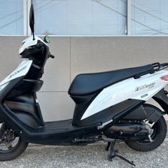 【格安•人気車種】スズキ アドレス125 DT11A ホワイト【ご成約でヘルメットプレゼント🎁】の画像