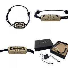 ブルガリ BVLGARI ブレスレット パレンテシ リバーシブル ブラックの画像