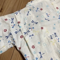 【美品】甚平 120cm 日本製の画像
