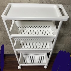 組み立て式キッチンワゴンの画像