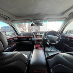 レクサスLS460 前期　後期使用　エアサス　サンルーフ　AMEホイール　車検長の画像