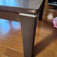 ニトリ　テーブル　こたつ付きの画像