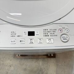 【美品】大阪送料無料★3か月保障付き★洗濯機★シャープ★6kg★2022年★ES-GE6FJ★IS-369の画像