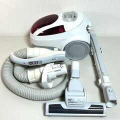日立 掃除機 サイクロン CV-KS300 2016年製 除菌 清掃済み 動作確認済み モーターヘッド パワーブラシ キャニスター HITACHI mの画像