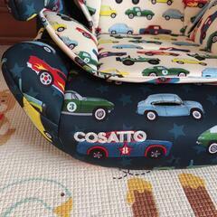 コサット　COSATTO ZOOMI チャイルドシート 車柄　ジュニアシートの画像