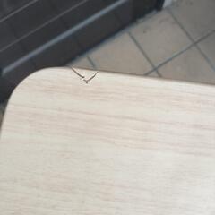 傷あり　折りたたみテーブルの画像