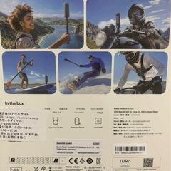 (新品)Insta360 X4 8K 360度アクションカメラ 本体の画像