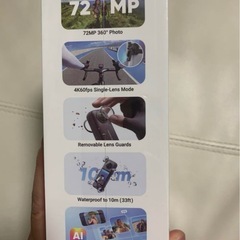 (新品)Insta360 X4 8K 360度アクションカメラ 本体の画像