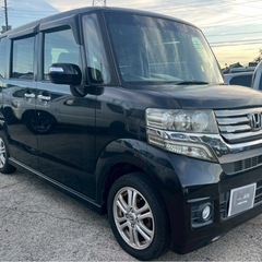 【支払総額19,8万円】売り切れ必至！N-BOXカスタム車検令和9年8月機関良好 フルセグTV Bluetooth 1番人気のハイトワゴン！の画像