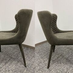 2脚セット！moda en casa 　モーダエンカーサ バンケットチェアの画像