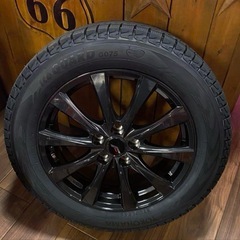 新型アルファード⭐️ヴェルファイア⭐️専用⭐️18インチ⭐️スタッドレスアルミホイールセットの画像