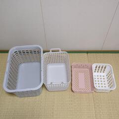 カゴ、箱、計4個！の画像