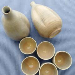【未使用品】徳利（2個）おちょこ（5個）セットの画像