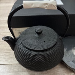 OIGEN オイゲン まろみアラレ 急須瓶敷セット　0.65L 南部鉄器　新品の画像