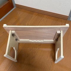 盆棚　精霊棚　お盆飾り　祭壇　後飾り　ダンボール製　白布付き　経机付きの画像