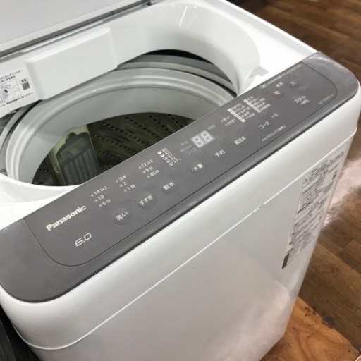 【安心の6ヶ月保証】6.0kg 全自動洗濯機 Panasonic 2021年製