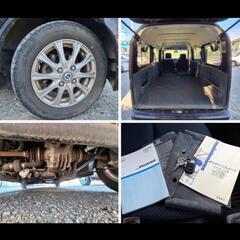 車検1年付き☆諸費用なし☆バモスホビオ ターボ Uパッケージ 軽ワゴン☆ハイルーフ☆オーディオ、キーレス☆13インチアルミの画像