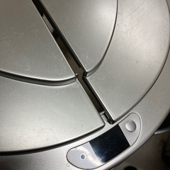 O 2507-739 ZitA ゴミ箱 45L　シルバー 通電確認済み※フタが開きづらくなっています キズ汚れ有りの画像