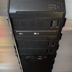 ゲーミングPC LGモニター セットの画像