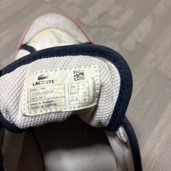 LACOSTEスニーカーの画像