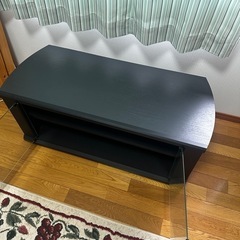 ガラス扉付き テレビ台の画像