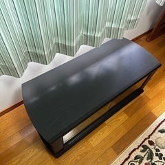 ガラス扉付き テレビ台の画像