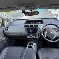 価格は交渉可能です。プリウスα Sチューンブラック 平成25年｜151,710km｜車検令和8年12月まで！の画像