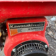 KAWASAKI FA130D エンジンポンプの画像