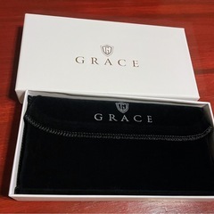 【未使用品】GRACE カーボンファイバー 長財布 ブラックの画像