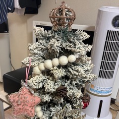 クリスマスツリー　雪　スノーツリー　分割できます　夏価格の画像