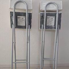 ニトリ　ハイチェア シャム ホワイト　2点の画像