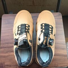 新品 25cm メンズ スニーカー ブラウン 厚底 シューズ 普段着 識別番号:【N201-S】の画像
