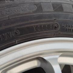 195/60R 16 タイヤ付き、アルミホイールの画像