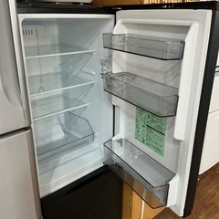 ✨新商品🆕✨ 2025年製🌈 状態良いです🧐👍 TOSHIBA  GR-W15BS(KT) 黒🖤 2ドア 冷蔵庫の画像