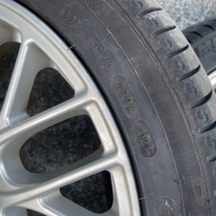 BBSホイール　PCD100 215/45/R17プライマシーHP付きの画像