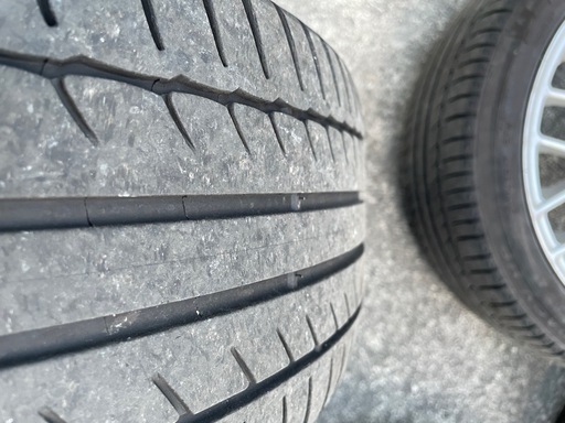 BBSホイール　PCD100 215/45/R17プライマシーHP付き
