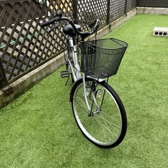 シティーサイクル24㌅自転車カゴ付の画像