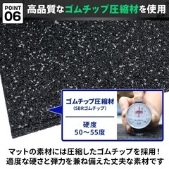 トレーニングマット ジムマット 厚2.5cm 20枚セットの画像