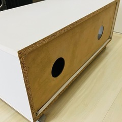 テレビ台 白 コンパクトの画像