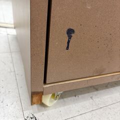 木製　キャビネット　収納ケース　引き出し　キャスター付きの画像