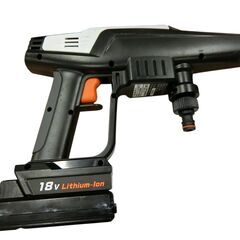 A027　アイリスオーヤマ　充電式ハンディーウォッシャー　JHW-201の画像
