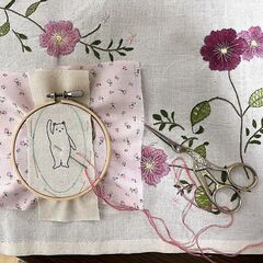 夏休み企画☆はじめての刺繍@茅ヶ崎