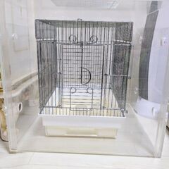 安心オンライン決済♡愛するペットへ高級5mm♡アクリルケース（インコ用）の画像