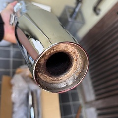 FLSTF ファットボーイ　純正マフラー　64961-07 65939-07の画像