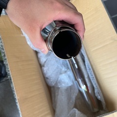 FLSTF ファットボーイ　純正マフラー　64961-07 65939-07の画像
